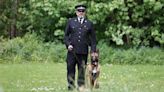 Stray puppy found wandering streets near Heathrow Airport becomes hero police dog