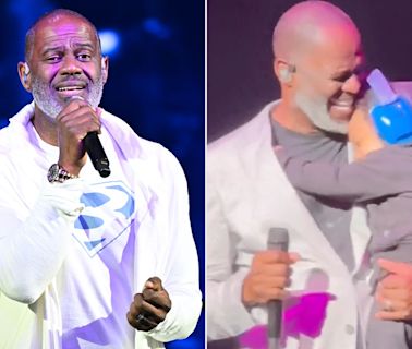 Brian McKnight's 17-Month-Old Son Joins Dad Onstage for the First Time: 'Brian Jr.'s Debut with Daddy'