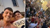 WATCH: Street full of England fans after semi-final win