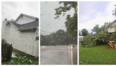 Hail, wind damage, flooding reported around St. Louis area as severe storms move through