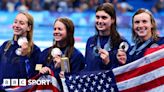 Paris 2024: Katie Ledecky makes US Olympic history, Leon Marchand reaches another final