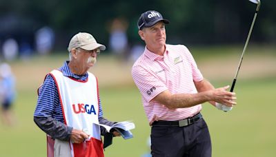Jim Furyk, caddie Mike 'Fluff' Cowan part amicably after 25 years as Fluff takes permanent bag on PGA Tour