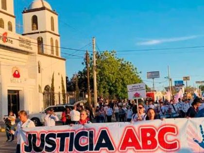 Marcha conmemorativa por tragedia en Guardería ABC