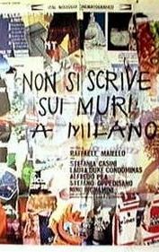 Non si scrive sui muri a Milano