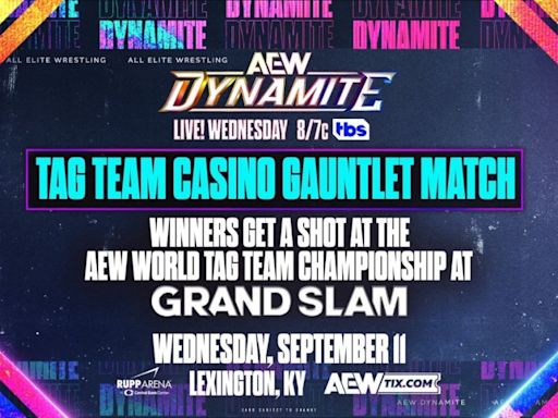 AEW Dynamite Results (9/11/24): Tag Team Casino Gauntlet Match