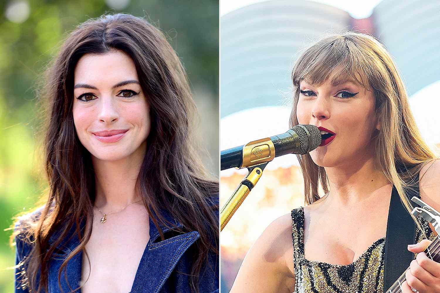 Anne Hathaway Shakes It Off as She Dances Up a Storm at Taylor Swift's Eras Tour Show in Germany