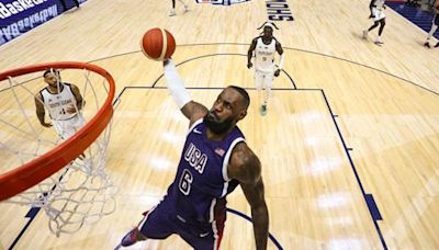 Team USA - LeBron James salvó al Dream Team de USA de la debacle con Sudán del Sur a segundos del final