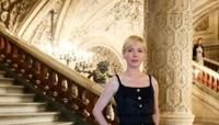 US actor Michelle Williams was among the stars at the Opera Garnier