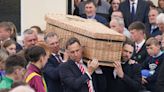Jockeys and trainers among hundreds at funeral of ‘charismatic’ Jack de Bromhead