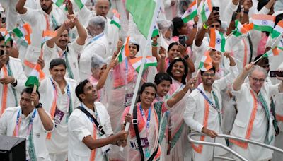 Achanta Sharath Kamal, PV Sindhu lead Indian contingent at historic Paris Olympics 2024 opening ceremony at Seine River