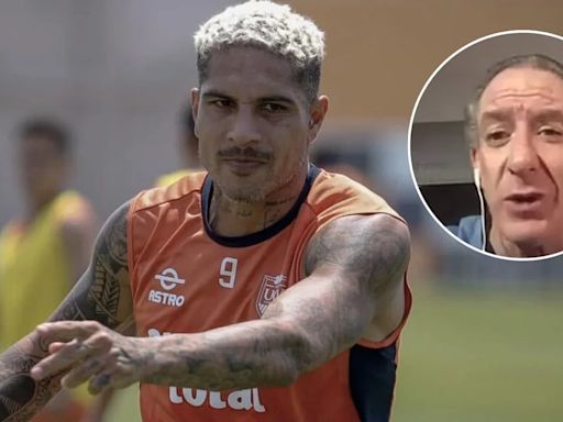 Eddie Fleischman criticó a Paolo Guerrero por no jugar en ciudades de altura con César Vallejo: “100 mil dólares por mes, ¿Es buena inversión?”