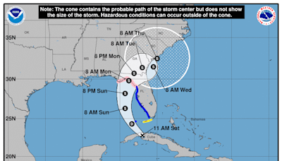 Hurricane Watch: North Florida, Big Bend on alert as tropical depression strengthens