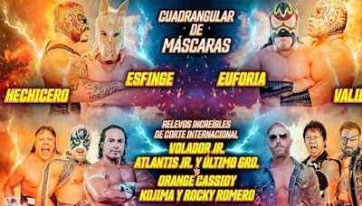 Caerá una máscara en el 91 aniversario del CMLL