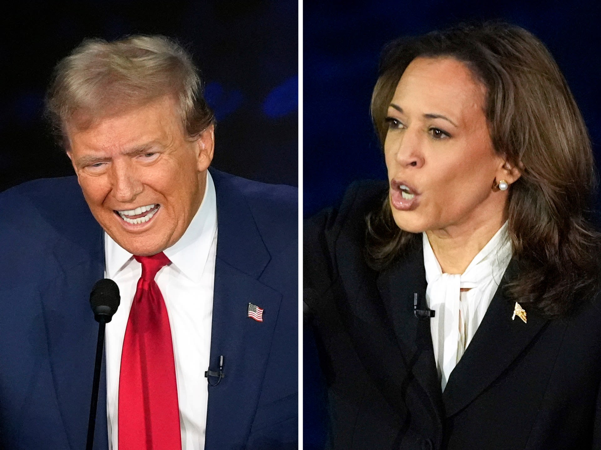 Did Kamala Harris win the presidential debate or did Donald Trump lose it?