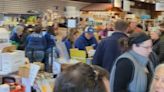 Cheese and Wine Traders liquidation sale draws long lines