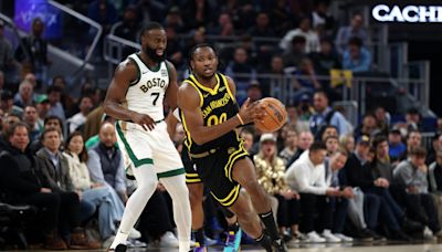 Kawakami: Jonathan Kuminga's Jaylen Brown comp and other playoff points for the Warriors