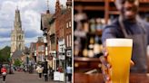 Pretty city with England's cheapest pint at £3.35 - half the cost of London beer