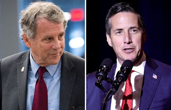 Sherrod Brown's lead over Bernie Moreno narrows in latest Ohio Senate poll