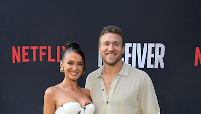 49ers’ Kyle Juszczyk and Wife Kristin Juszczyk Show Off Their Couple Style at ‘Receiver’ Premiere