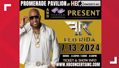 Flo Rida, other acts to launch concert series at Promenade Park