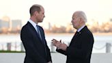 Prince William Meets President Joe Biden in Boston