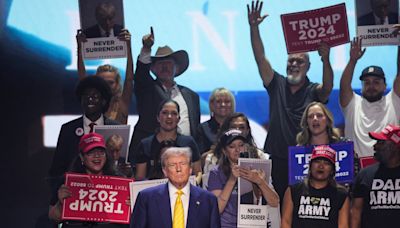 Trump labels Biden’s immigration order ‘bulls***’ as he rallies in Arizona after felony conviction