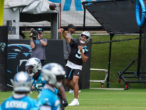 Panthers emphasizing footwork, quick release with QB Bryce Young