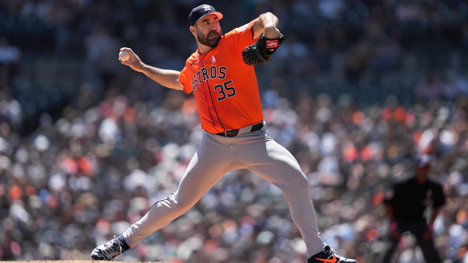 Justin Verlander dominates former team as Houston Astros rout Detroit Tigers 9-3