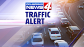 Traffic delayed on Turner Turnpike due to car fire