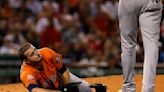 Astros P Jake Odorizzi stretchered off after leg injury vs. Red Sox