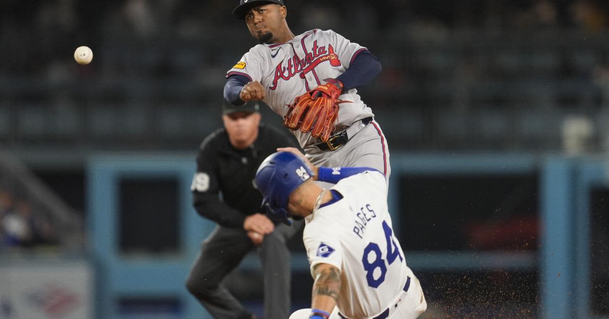 Braves Dodgers Baseball