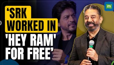 'I'm ever thankful to him': Kamal Haasan says SRK worked in 'Hey Ram' for free