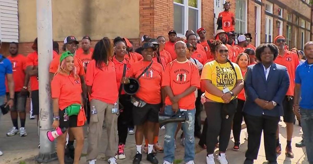 Safe Streets, Baltimore's gun reduction program, rally for community violence intervention