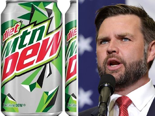 JD Vance Said Democrats Would Call Him Racist For Drinking Diet Mountain Dew, And Now It's A Meme