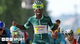 Tour de France: Biniam Girmay sprints to third victory on stage 12