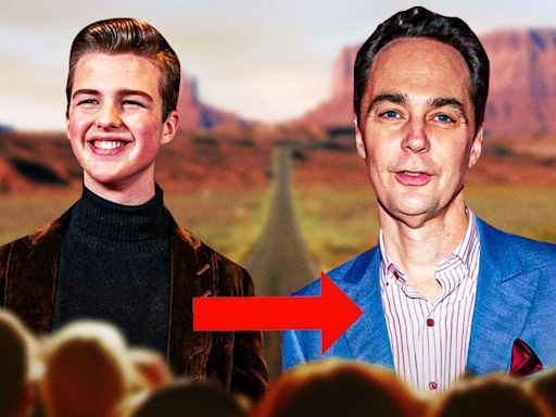 Young Sheldon star Iain Armitage ages up to Jim Parsons in video