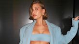 Hailey Bieber Shows Off Her Abs in Skin-Baring Set as She Celebrates Launch of Rhode Canada: 'Just Wow!'