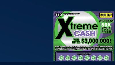 Ganador de $3 millones de dólares en lotería raspadito Xtreme Cash perdió más de la mitad en impuestos en Nueva York - El Diario NY