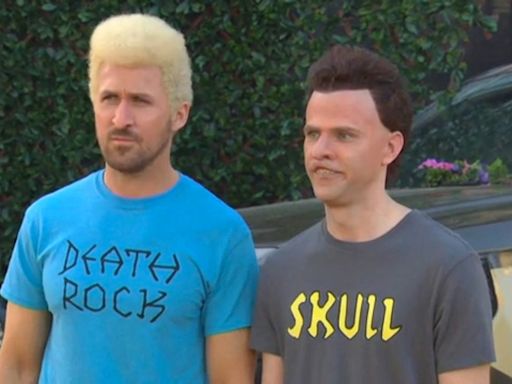 Ryan Gosling and Mikey Day Bring SNL Beavis and Butt-Head to THE FALL GUY Premiere
