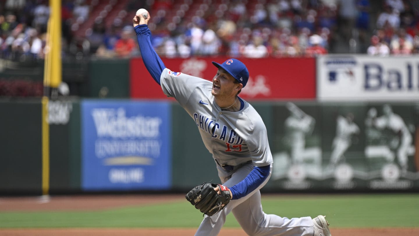 Chicago Cubs Move Reliever to Injured List in Pregame Transaction