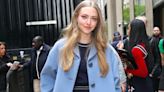 Actor Amanda Seyfried & Pit Bull Mix ‘Ethel’ Enjoy ‘Blind Date’