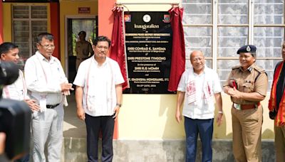 Conrad Sangma inaugurates Mallangkona Police Outpost - The Shillong Times