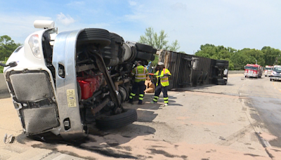 18-wheeler crash shuts down I-20 ramp at notorious Deadman's Curve