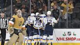 Blues score 38 seconds into overtime, top Golden Knights 2-1