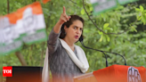 Congress follows Gandhi who said 'Hey Ram' before dying, not anti-religion: Priyanka Gandhi Vadra | India News - Times of India