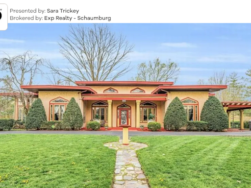 ‘Olive Garden’ style? Home for sale designed by student of Frank Lloyd Wright school