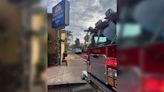 Fire crews respond to Downtown Visalia motel fire
