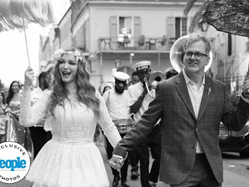 All the Elegant Photos from Christina Hendricks and George Bianchini's New Orleans Wedding Ceremony (Exclusive)