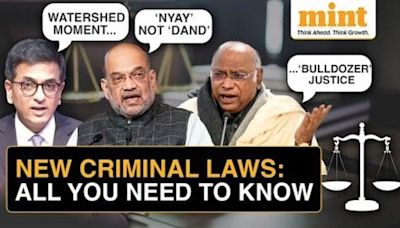 New Criminal Laws Come Into Force From 1st July: All You Need To Know | Watch