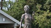 From her land: Prominent statue of Madeline Bertrand stolen at park